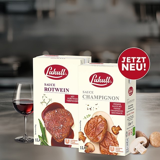 Mehr Geschmack. Weniger Aufwand.