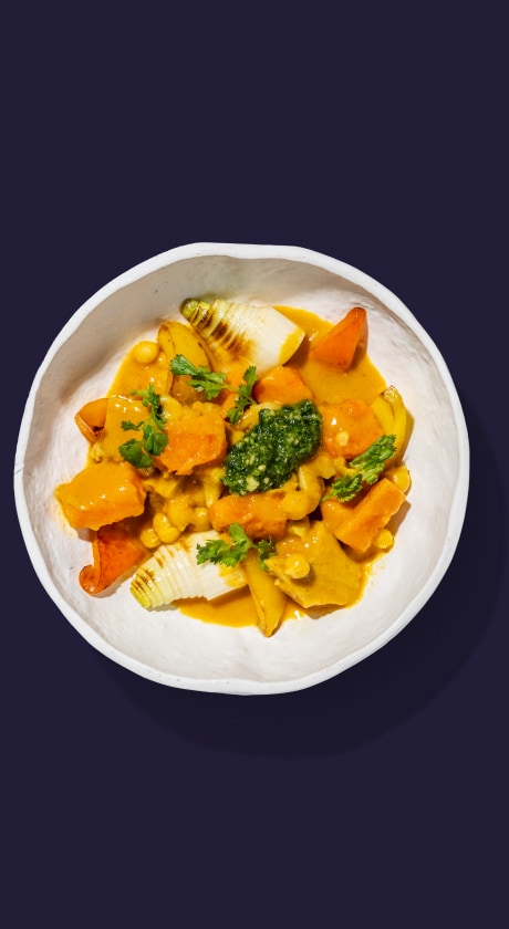 Gelbes indisches Curry