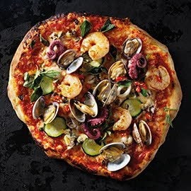 Pizza ai frutti di mare Pizza ai frutti di mare