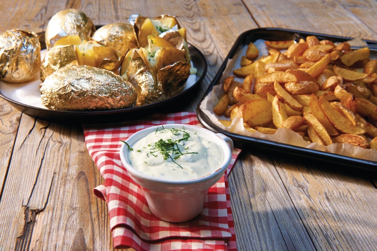 Potatoes-Dip Potatoes-Dip