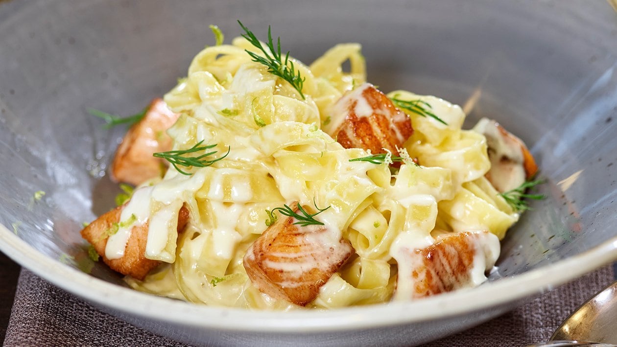 Cremige Lachssauce – Cremige Lachssauce –
