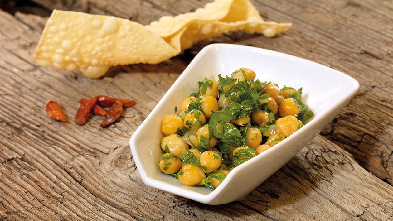 Kichererbsen-Curry mit Papadadam – Kichererbsen-Curry mit Papadadam –