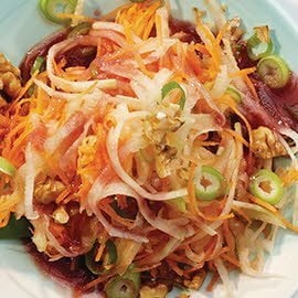 Kohlrabisalat mit Gartenkräuter - Dressing Kohlrabisalat mit Gartenkräuter - Dressing