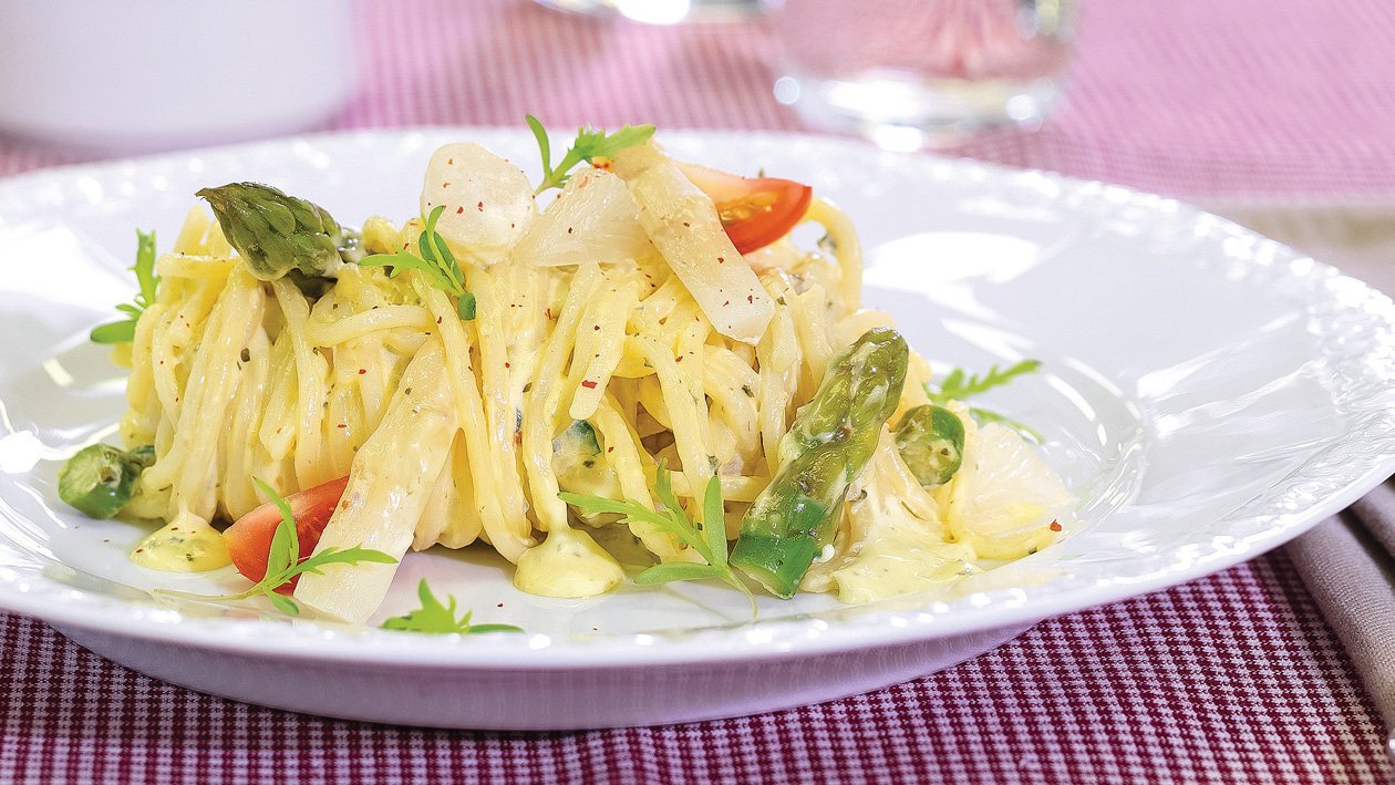 Frühlingsspaghetti