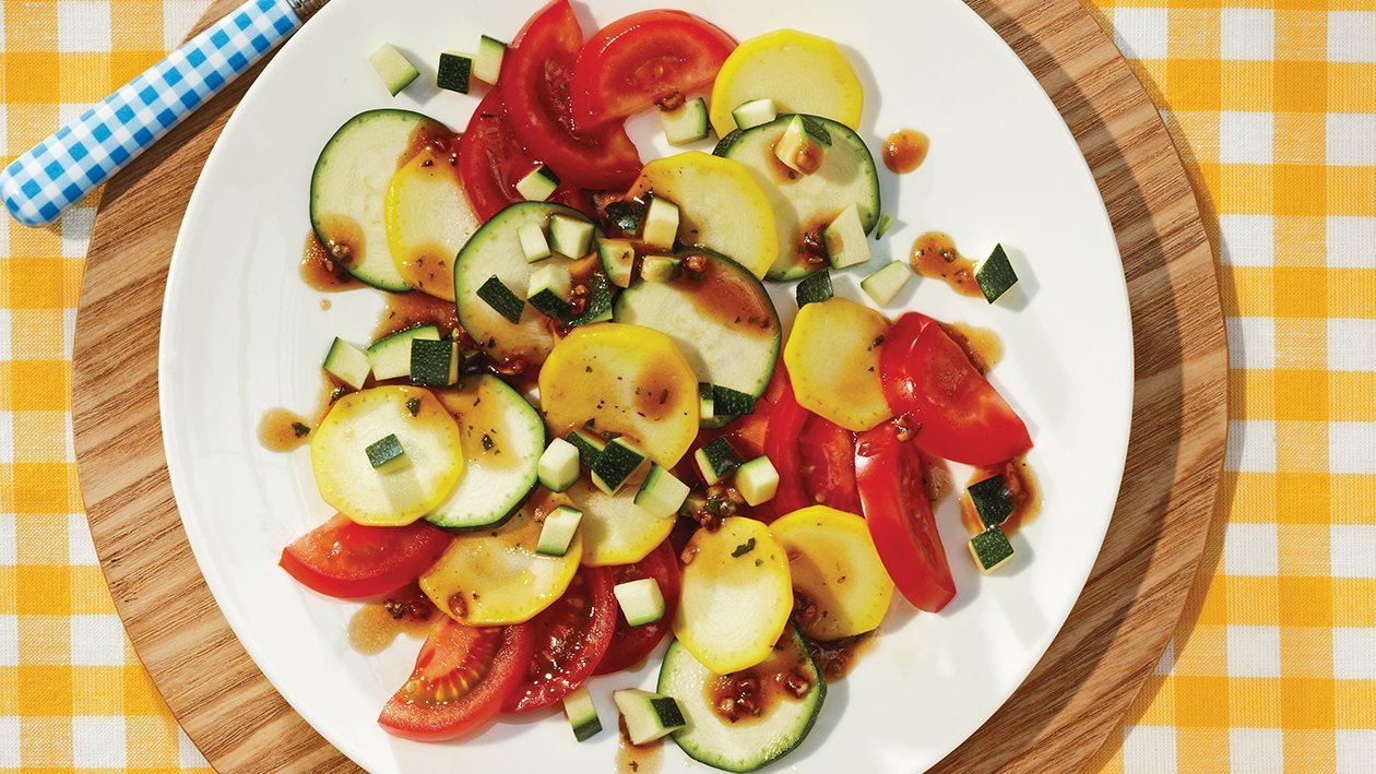 Tomaten-Zucchini-Salat –  