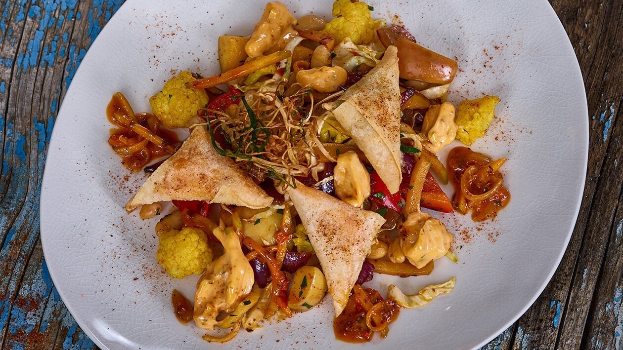 Warmer Chakalaka mit Sosaties und Apfel-Sambal – Warmer Chakalaka mit Sosaties und Apfel-Sambal –
