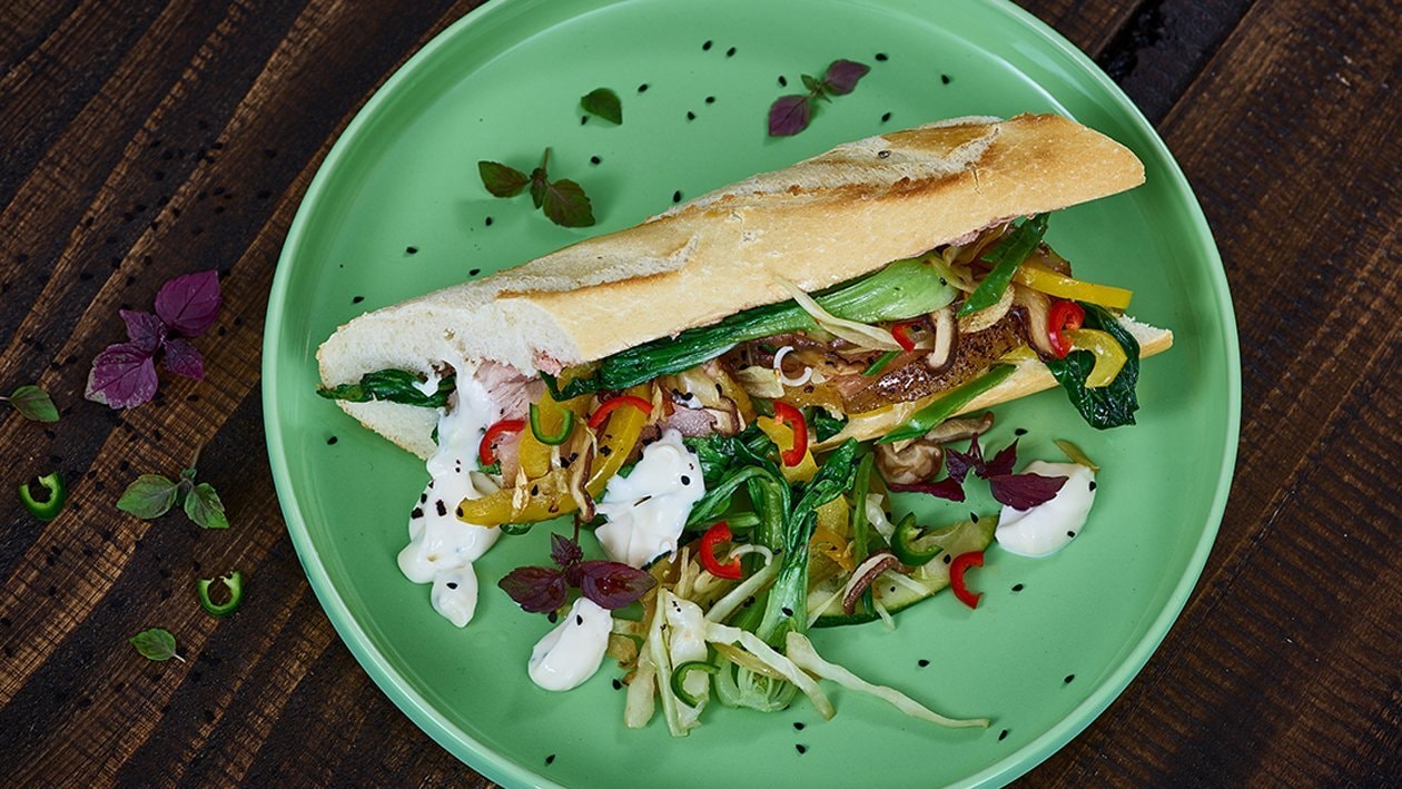 Banh Mi Sandwich mit Schweinebauch –  