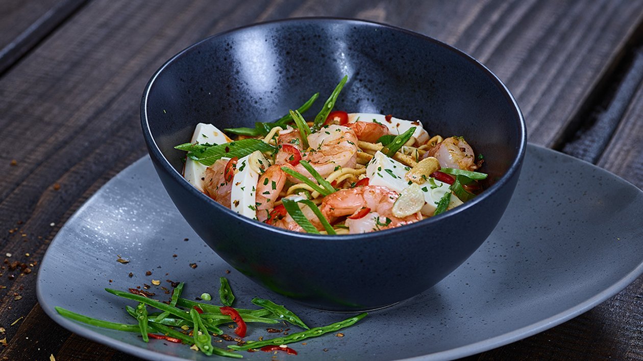 Laksa mit Garnelen – Laksa mit Garnelen –