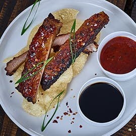 Sticky Chili Schweinerippchen Sticky Chili Schweinerippchen