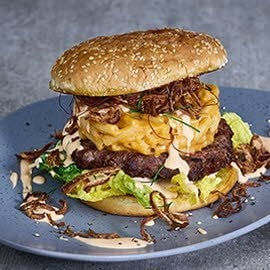 Mac ´N´ Cheese Beef Burger Mac ´N´ Cheese Beef Burger