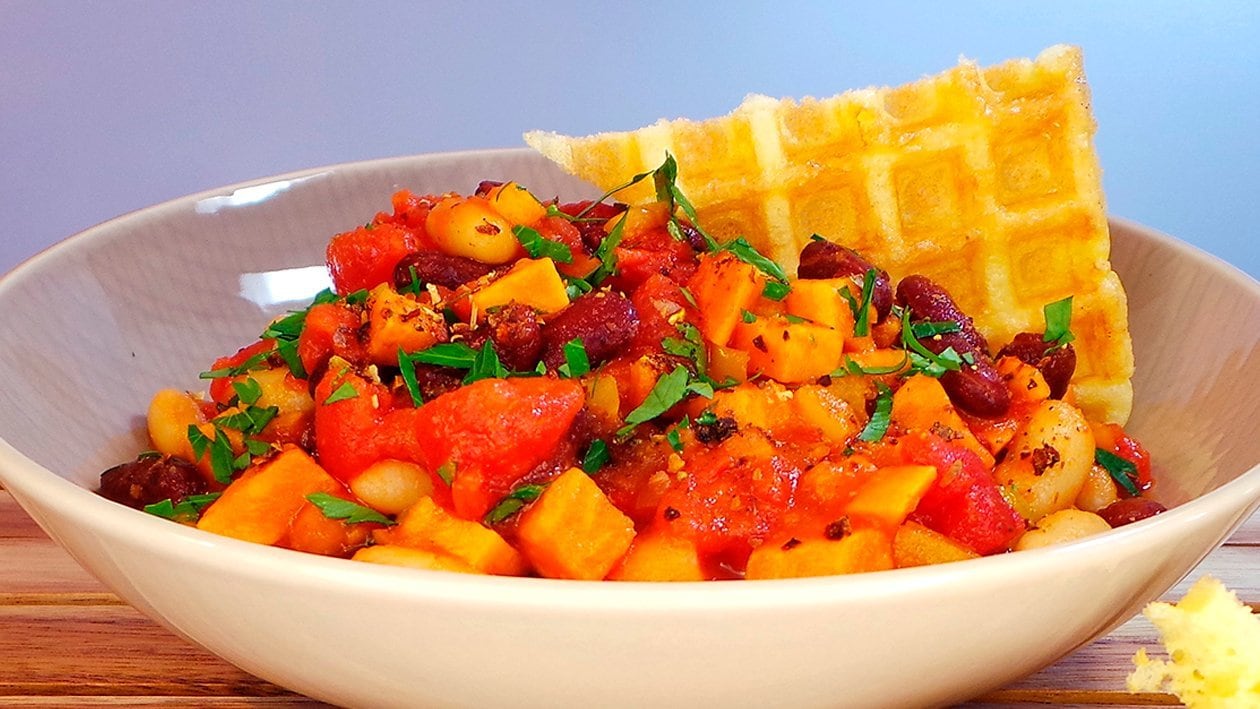 Süßkartoffel - Bohnen - Chili