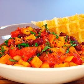 Süßkartoffel - Bohnen - Chili Süßkartoffel - Bohnen - Chili