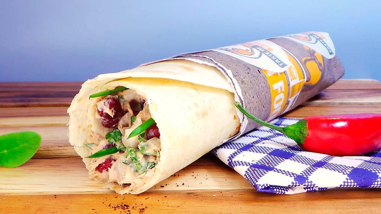 Bohnen - Thunfisch - Wrap –  