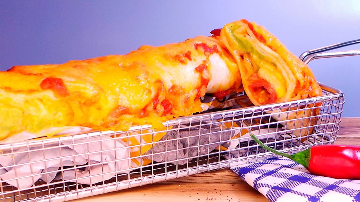 Hühnchen Enchilada