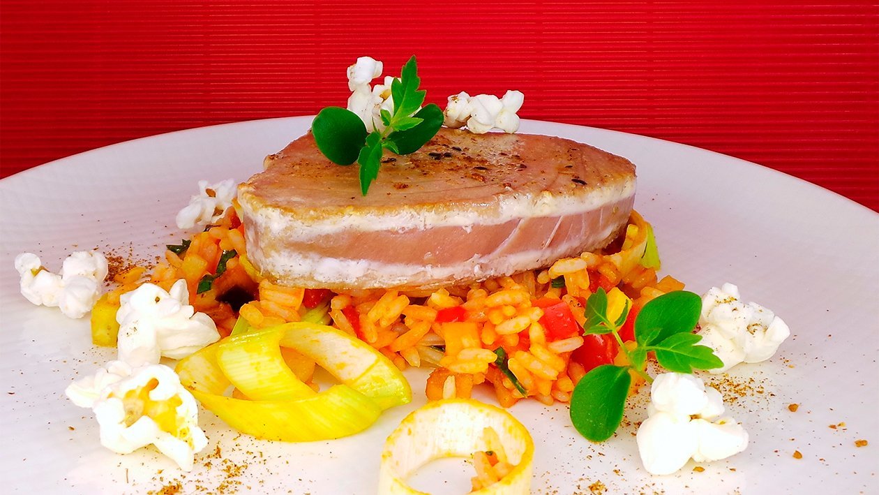 Arroz con Atun - Reis mit Thunfisch –  