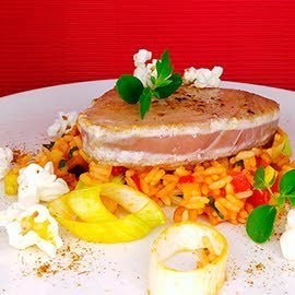 Arroz con Atun - Reis mit Thunfisch Arroz con Atun - Reis mit Thunfisch