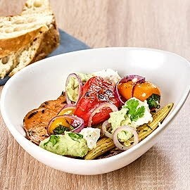 Süßkartoffel-Gemüse-Feta Bowl Süßkartoffel-Gemüse-Feta Bowl