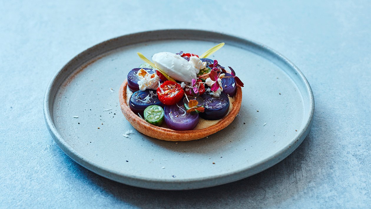 Schalotten-Tartelette – Schalotten-Tartelette –