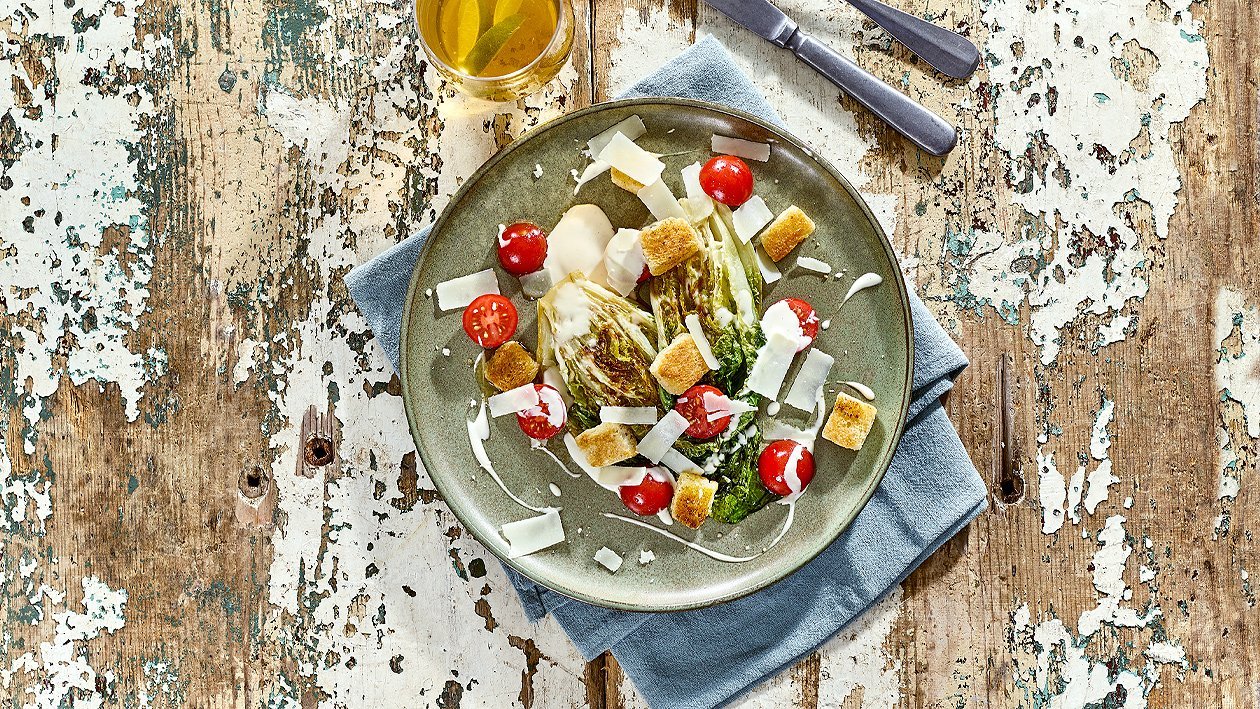 Grilled Caesar Salad –  