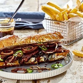Rib Burnt Ends Sandwich Rib Burnt Ends Sandwich