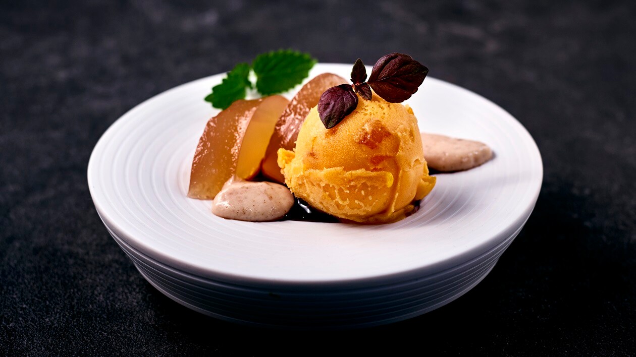 Klares Kaffee Gelee// Granatapfel, Lakritz und Pain D'Epice und Carte D’Or Aprikose –  