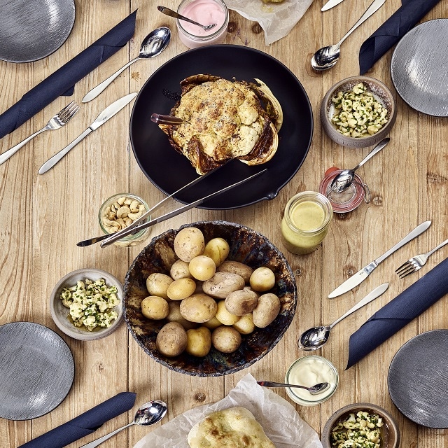 Blumenkohl / Mayo / Getreide Blumenkohl / Mayo / Getreide