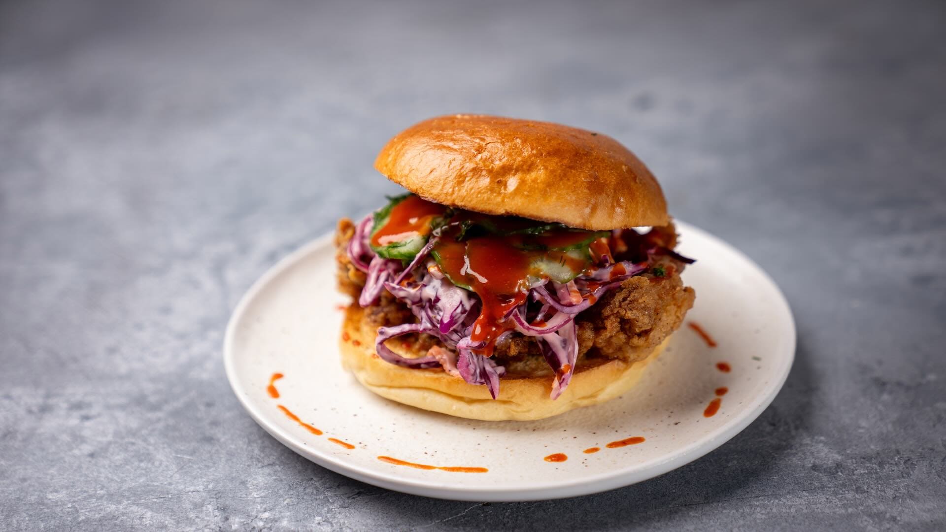Crispy Veggie Burger –  