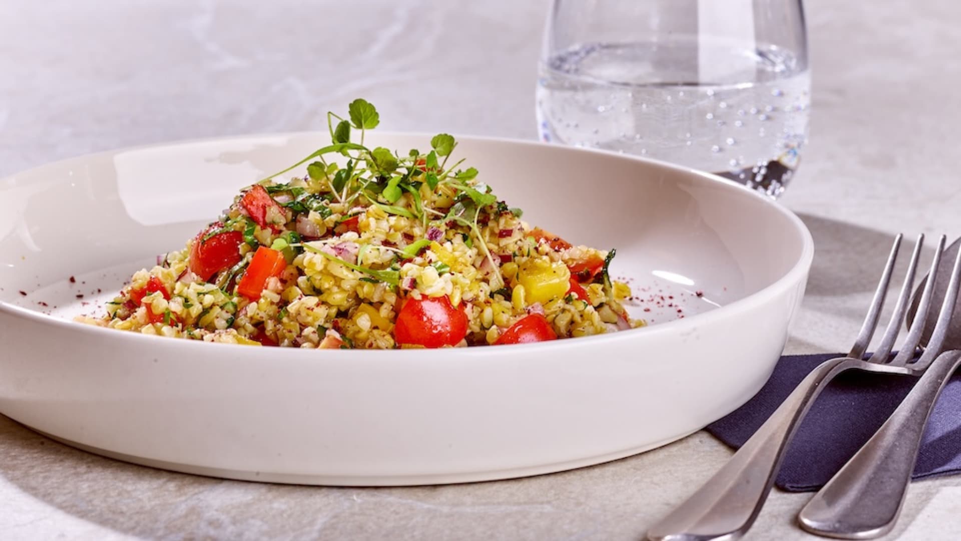 Bulgur-Salat - Taboulé-Style
