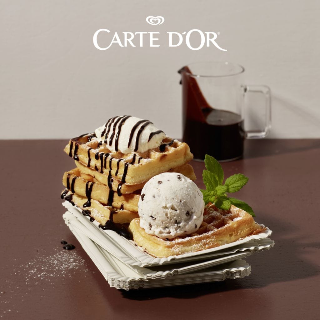 Klassische Eiswaffel –  