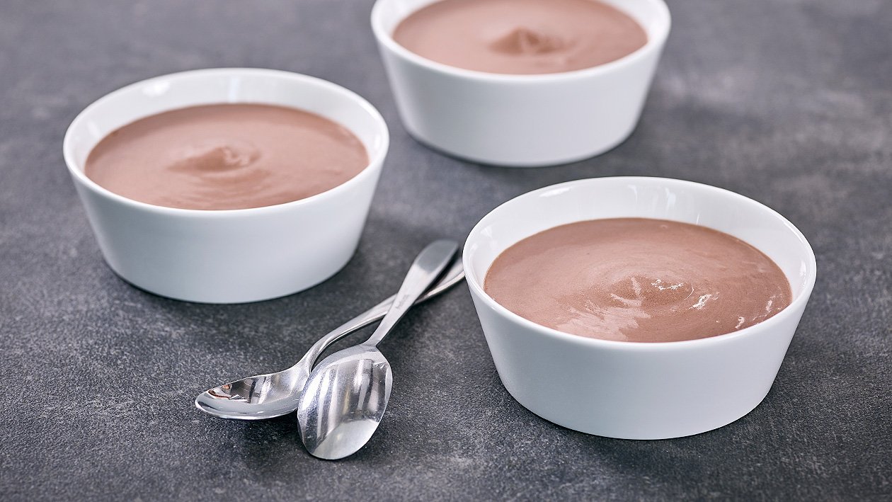 Lebkuchen – Schokopudding Suppe, kaltquellend –  