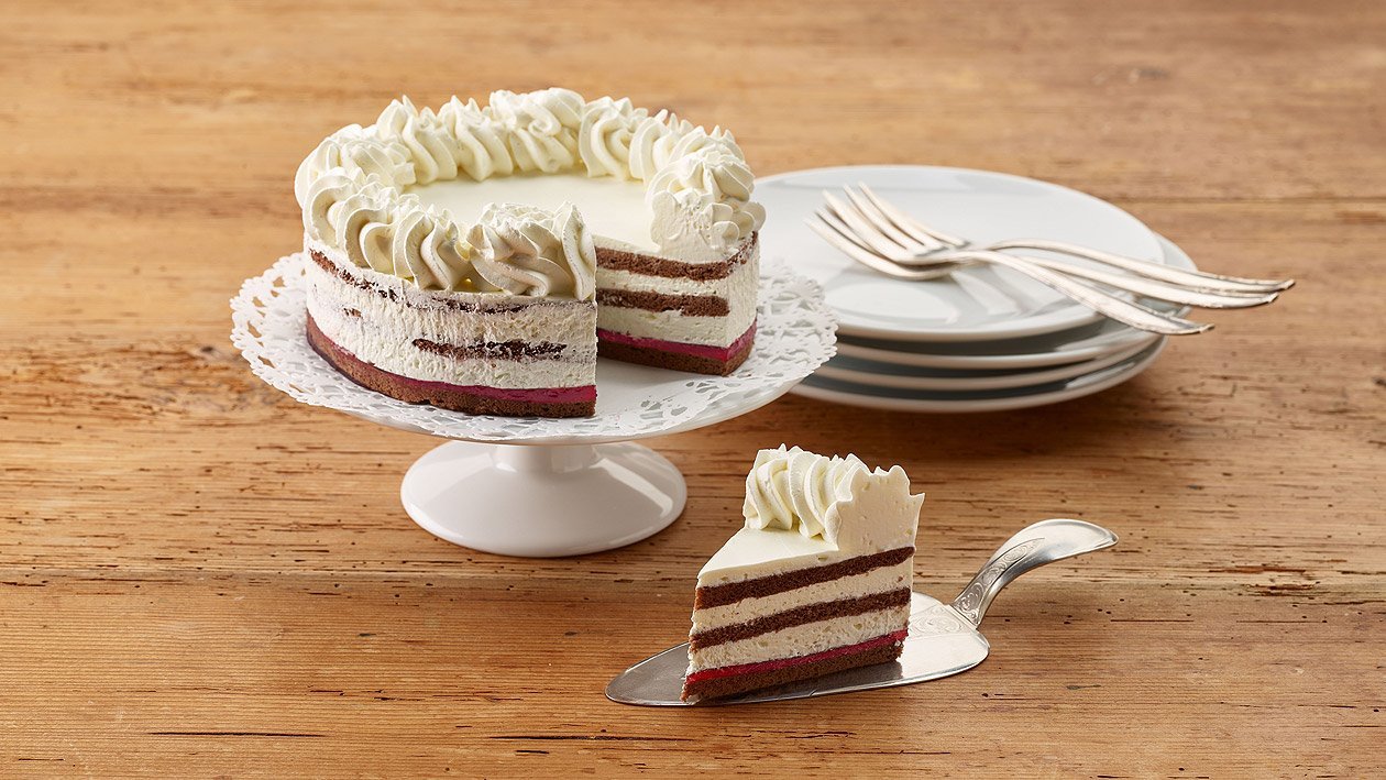 Pürierte Schwarzwälder Torte