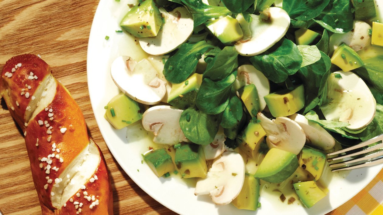 Champignon-Avocado-Salat –  