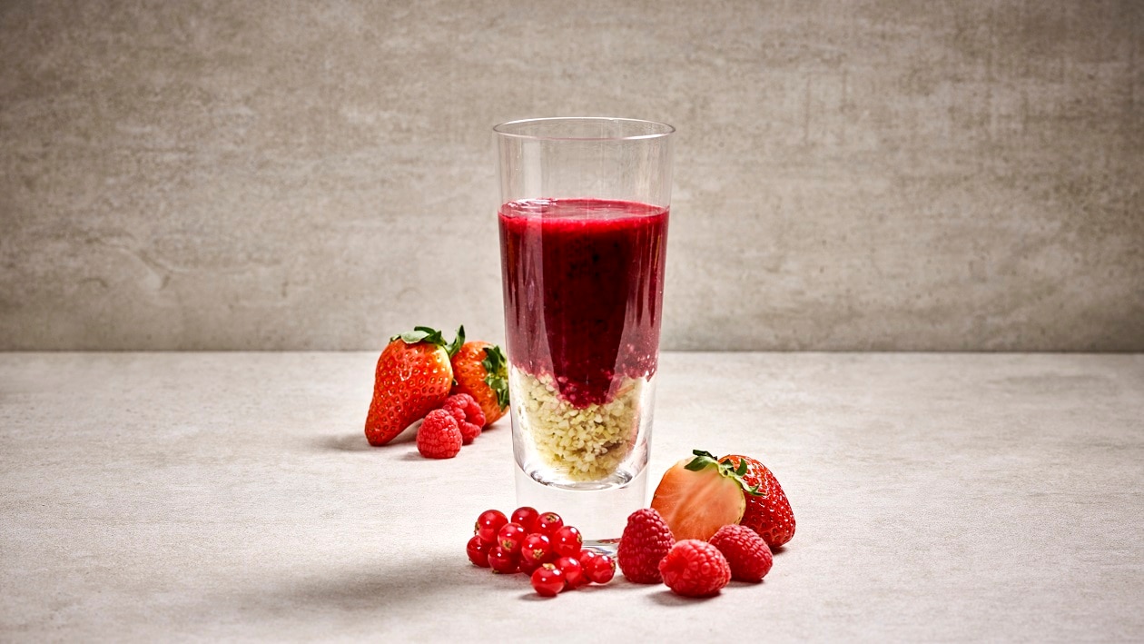 Beeren Smoothie mit Bulgur –  