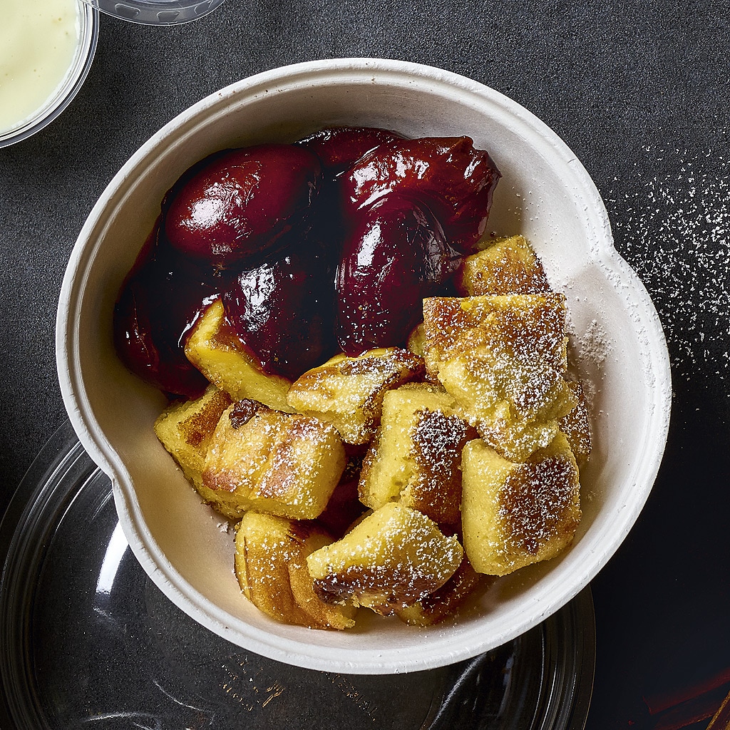 Kaiserschmarrn mit Pflaumenragout Kaiserschmarrn mit Pflaumenragout