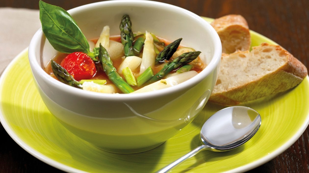 Spargel Minestrone – Spargel Minestrone –