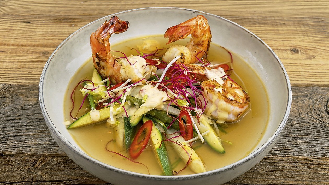 Asiatische Spargelsuppe – Asiatische Spargelsuppe –