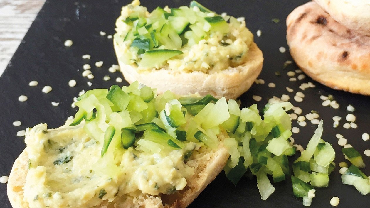 Gurken-Kräuteraufstrich vegan