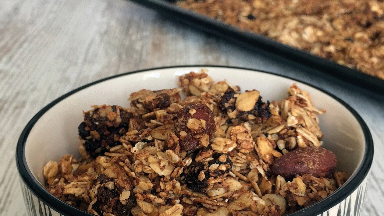 Heidelbeer Granola vegan –  