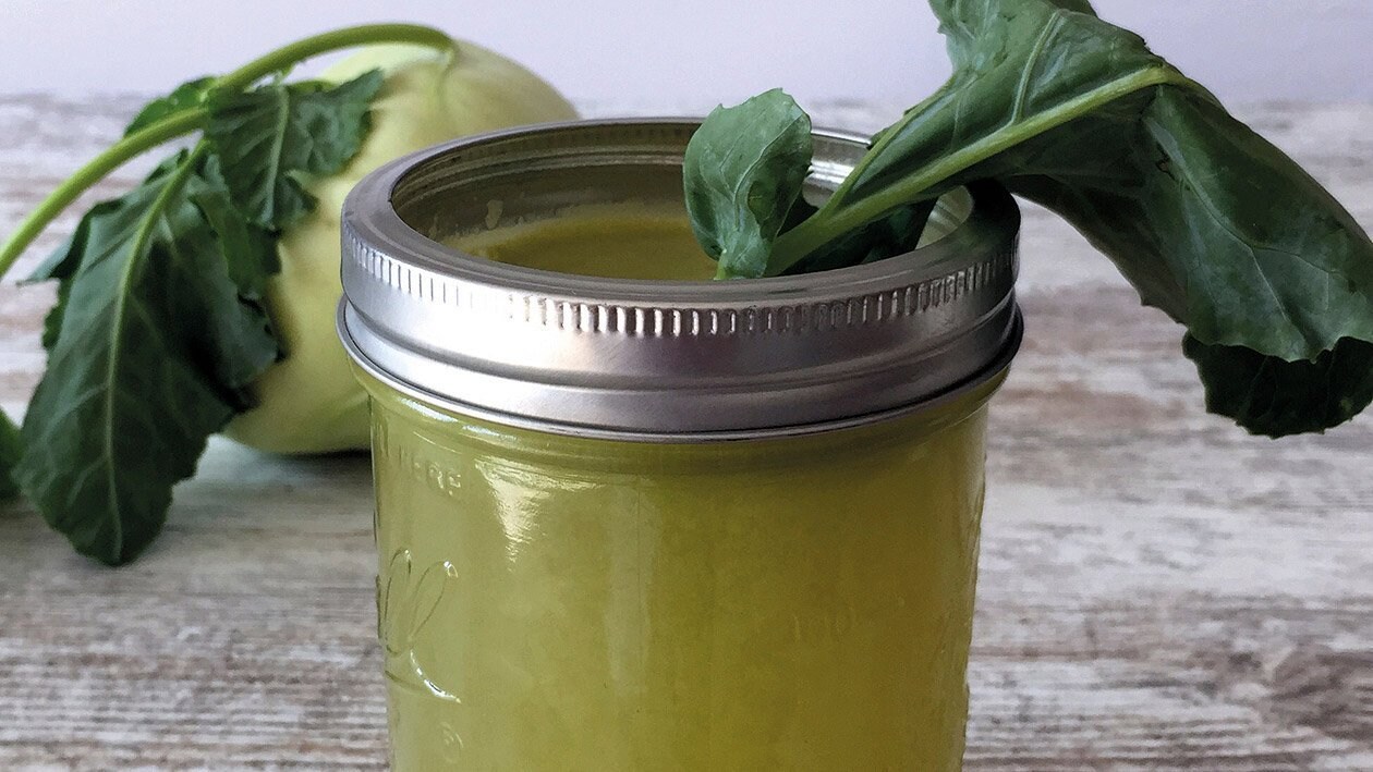 Kohlrabi Smoothie vegan –  