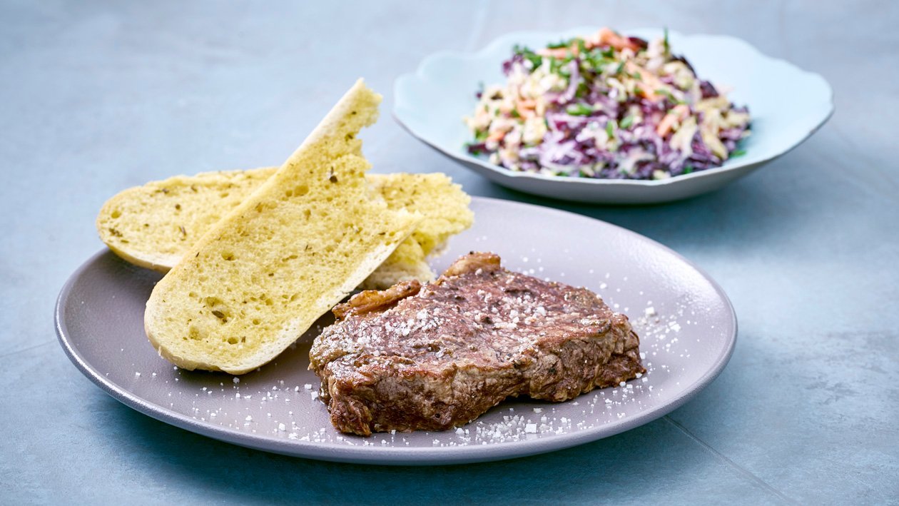 Rumpsteak - Baguette - Salat – Rumpsteak - Baguette - Salat –