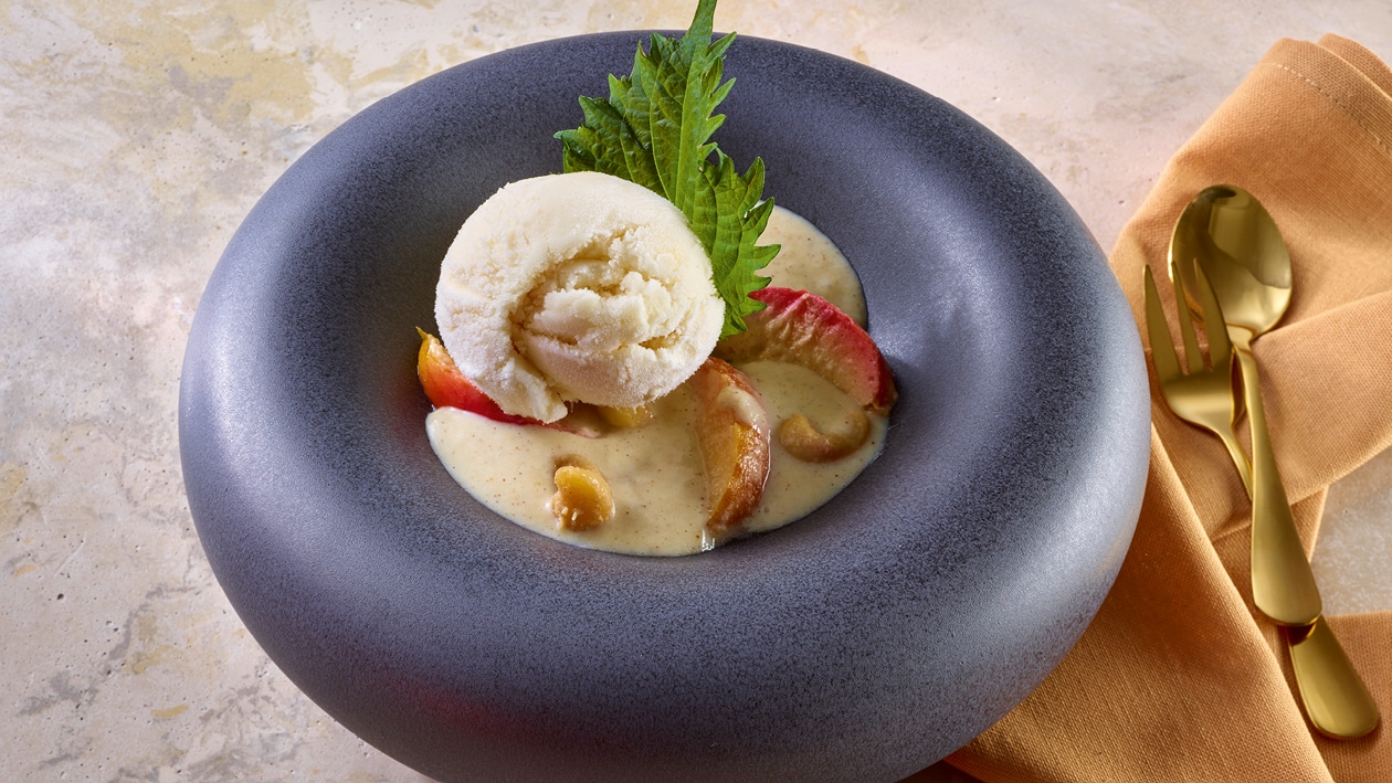 Winterliches Bratapfel-Nicecream –  