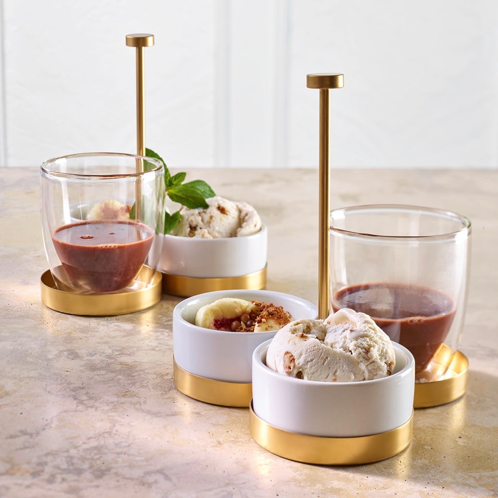 Zwetschgen Gourmand mit Walnuss Eis Zwetschgen Gourmand mit Walnuss Eis