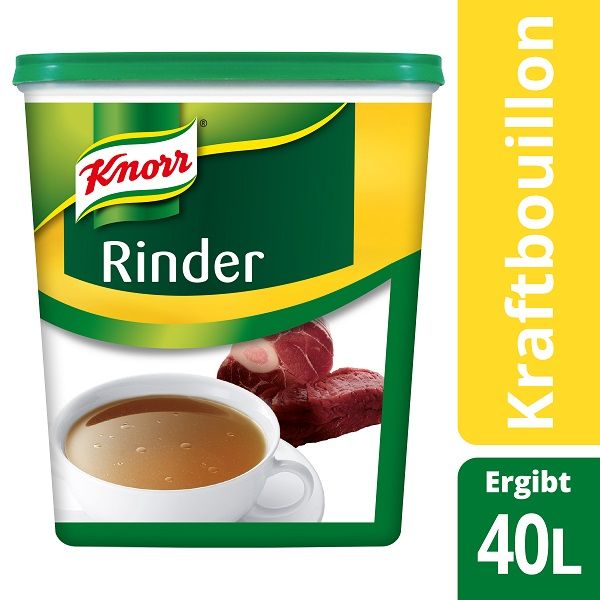 Knorr Professional Rinder Kraftbouillon ohne Suppengrün 1 kg - 