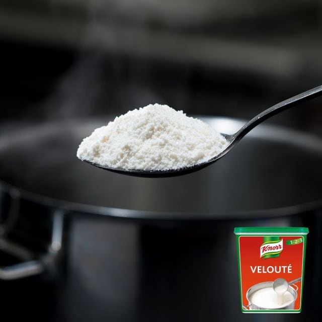 Knorr Professional Velouté Weisse Grundsauce 1 kg - Knorr Velouté – für perfekte Konsistenz und vielseitigen Einsatz.