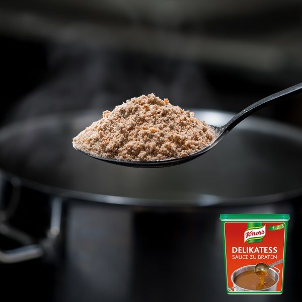 Knorr Delikatess Sauce zu Braten 1 KG - Knorr Delikatess Sauce zu Braten:  Vegan – sowie einfach und schnell zubereitet.