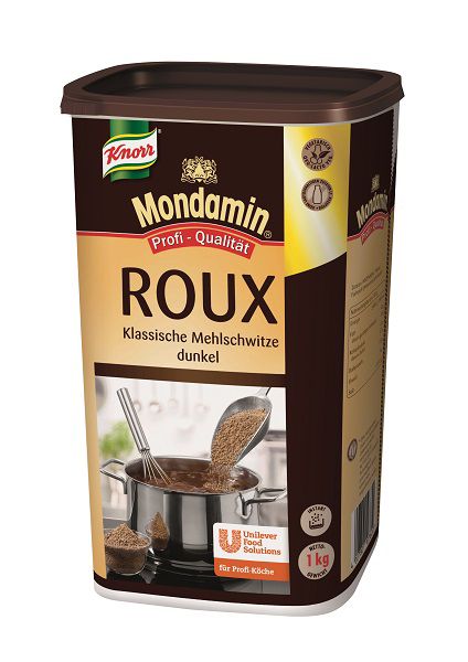 Mondamin Roux Klassische Mehlschwitze dunkel 1 kg - Mondamin Roux – authentisch hergestellt, gelingt immer. Ohne viel Aufwand.