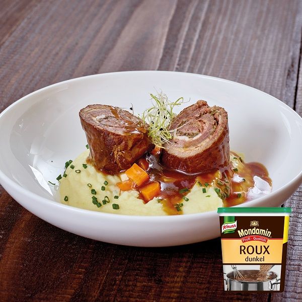 Mondamin Roux Klassische Mehlschwitze dunkel 1 kg - Mondamin Roux – authentisch hergestellt, gelingt immer. Ohne viel Aufwand.