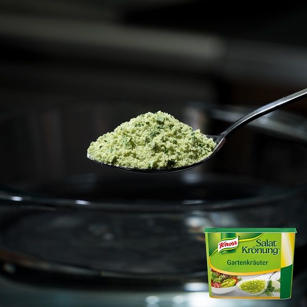 Knorr Professional Salatkrönung Gartenkräuter 500 g  - Unsere Basis für selbst gemachte Kräuter-Dressings im Handumdrehen.