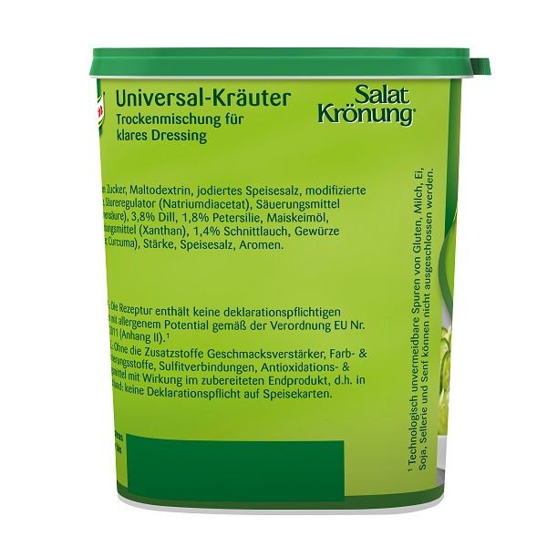 Knorr Salatkrönung Universal-Kräuter 500 g - 