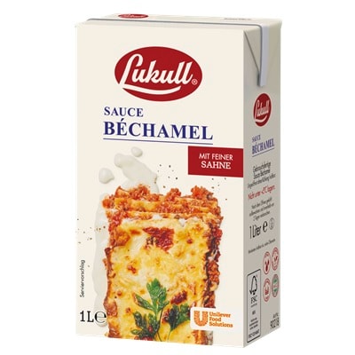 Lukull Sauce Bechamel 6x1L - 